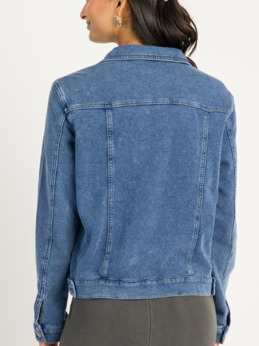 Soft Stretch Denim Jacket