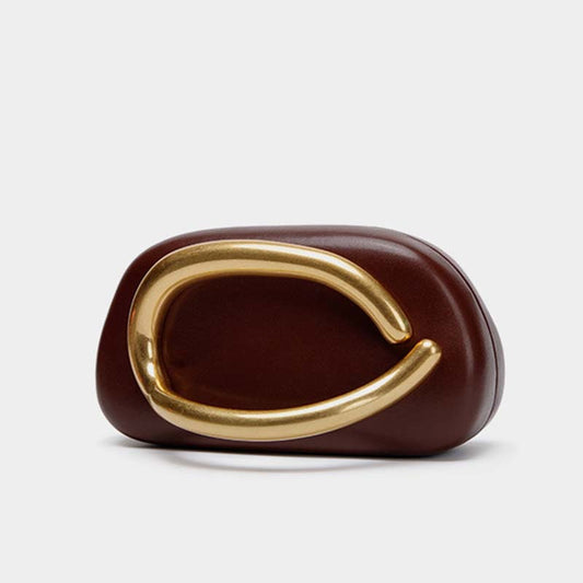 Evening Bag Mini Bag Vintage Metal Kipper Chain Crossbody Bag