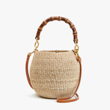 Adorable Woven Tote Handbag